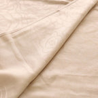 Chanel Camellia Silk Shawl Pink Beige Scarf — view 5