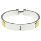Hermes Bangle Clic Clac PM Yellow Silver Bracelet — view 2
