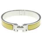 Hermes Bangle Clic Clac PM Yellow Silver Bracelet