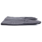 Hermes Lambskin Leather Gloves Black — view 4