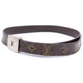 Louis Vuitton Monogram Ceinture LV Cutout Belt Brown
