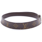 Louis Vuitton Monogram Ceinture LV Cutout Belt Brown — view 3