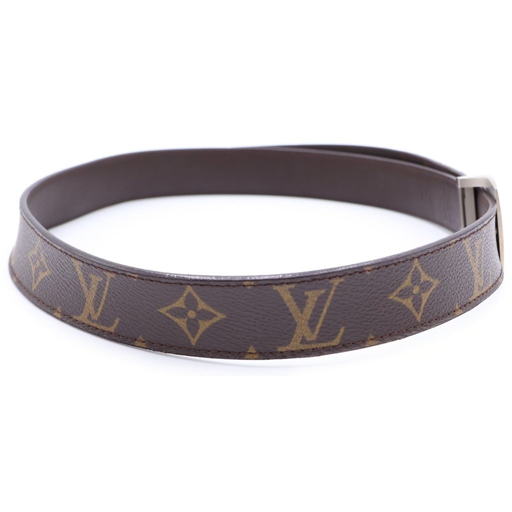 Louis Vuitton Monogram Ceinture LV Cutout Belt Brown — view 3