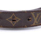 Louis Vuitton Monogram Ceinture LV Cutout Belt Brown — view 5