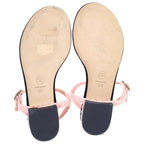 Chanel CC Logo Sandals Pink — view 5