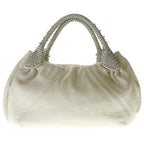 Fendi Spy Shoulder Bag White Leather — view 2