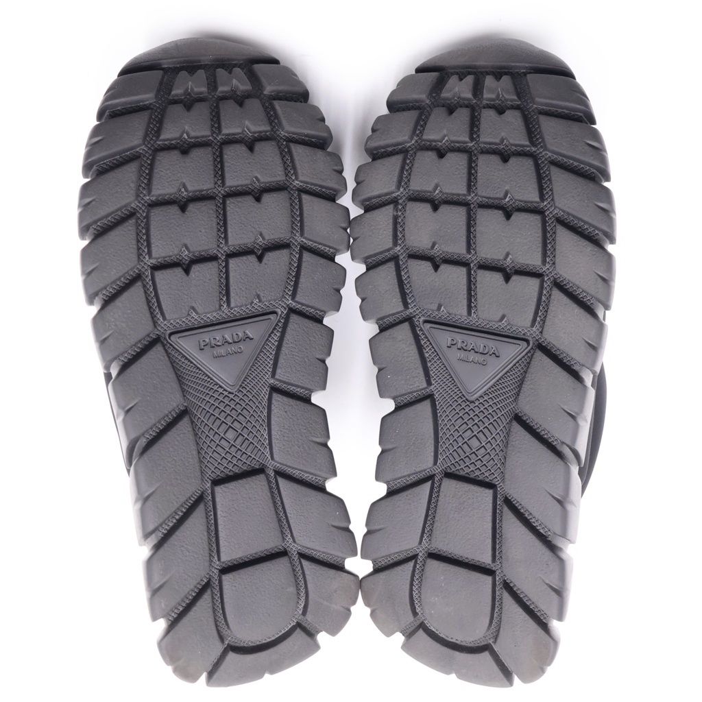 Prada Rush Nylon Gabardine Sneakers Black — view 5