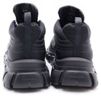 Prada Rush Nylon Gabardine Sneakers Black — view 3