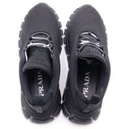 Prada Rush Nylon Gabardine Sneakers Black — view 4