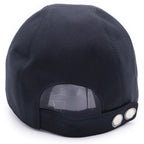 Hermes Davis Patch Logo Series Baseball Cap Hat Black — view 2