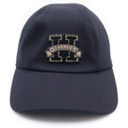 Hermes Davis Patch Logo Series Baseball Cap Hat Black — view 4