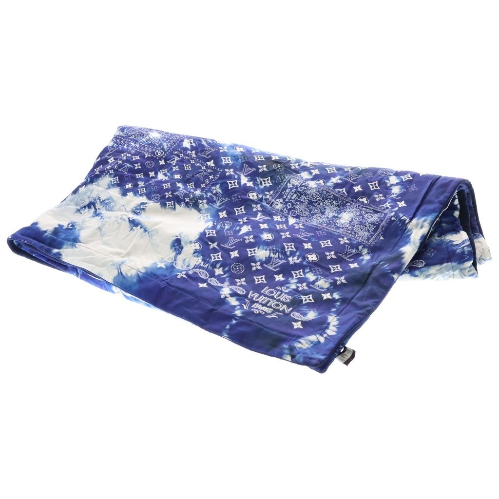 Louis Vuitton Monogram Bandana Footer Blue Belt