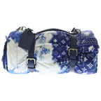 Louis Vuitton Monogram Bandana Footer Blue Belt — view 5