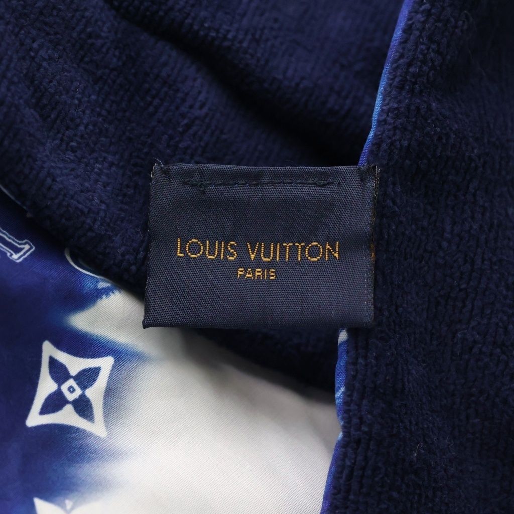 Louis Vuitton Monogram Bandana Footer Blue Belt — view 4