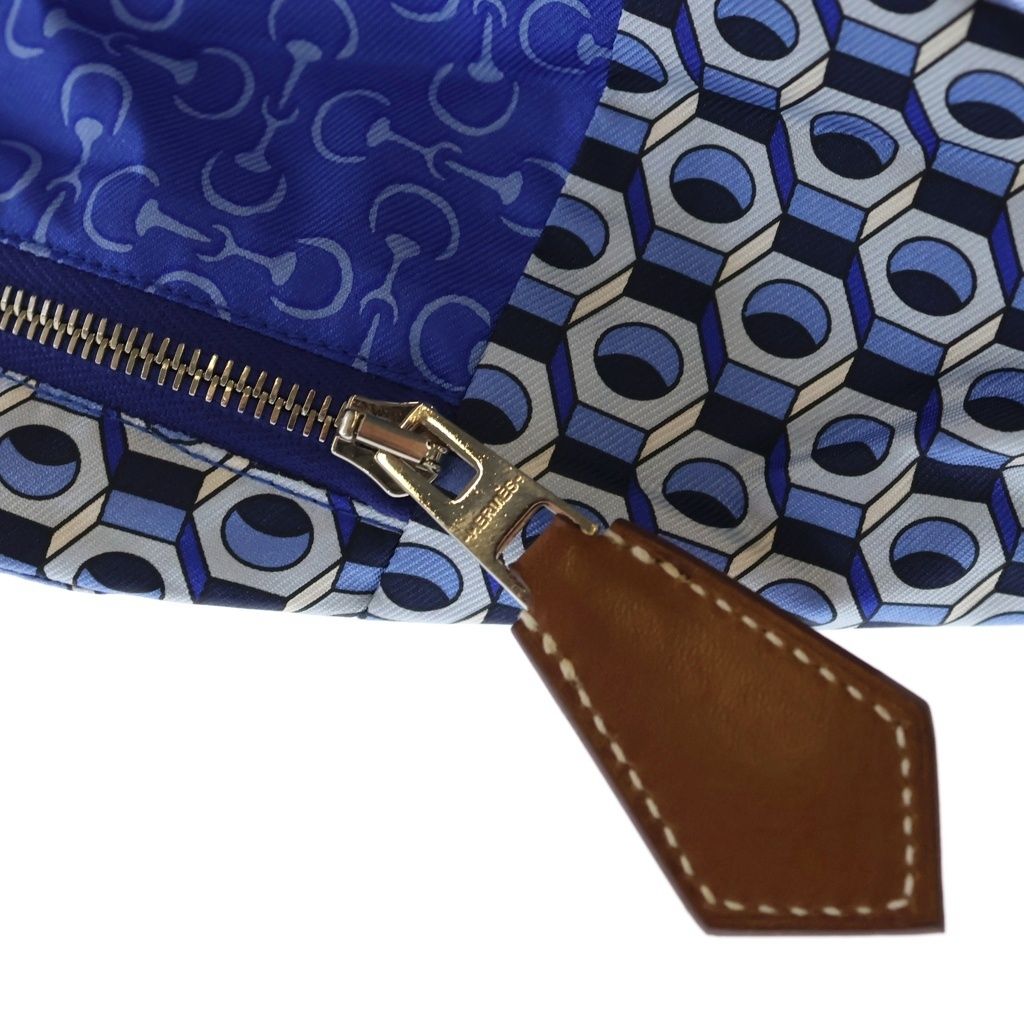 Hermes Voyage PM Pouch Blue — view 6