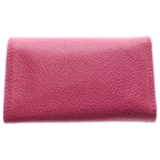Chanel CC Logo Caviar Leather Key Case Pink Key Holder — view 2