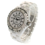 Chanel White Dial Ceramic Automatic Winding Watch — view 4