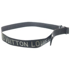 Louis Vuitton Ceinture LV Webbing 35 LV Buckle Belt Black — view 3