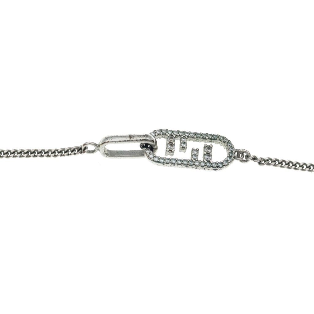 Fendi O-rock Pendant Chain Silver — view 3
