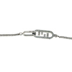 Fendi O-rock Pendant Chain Silver — view 3