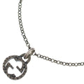 Gucci Interlocking Arabesque Pendant Chain Silver