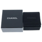 Chanel CC Logo Pearl Rhinestone Ring Gold — view 6