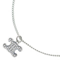 Celine Triomphe Rhinestone Necklace