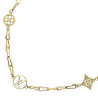 Louis Vuitton Collier Forever Young Necklace Gold