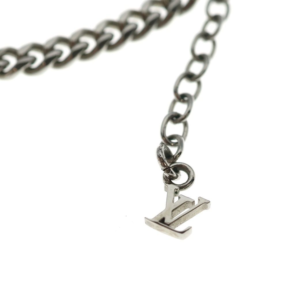 Louis Vuitton Monogram Low Metal Bracelet Silver — view 5