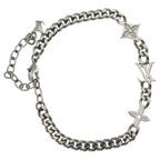 Louis Vuitton Monogram Low Metal Bracelet Silver — view 2