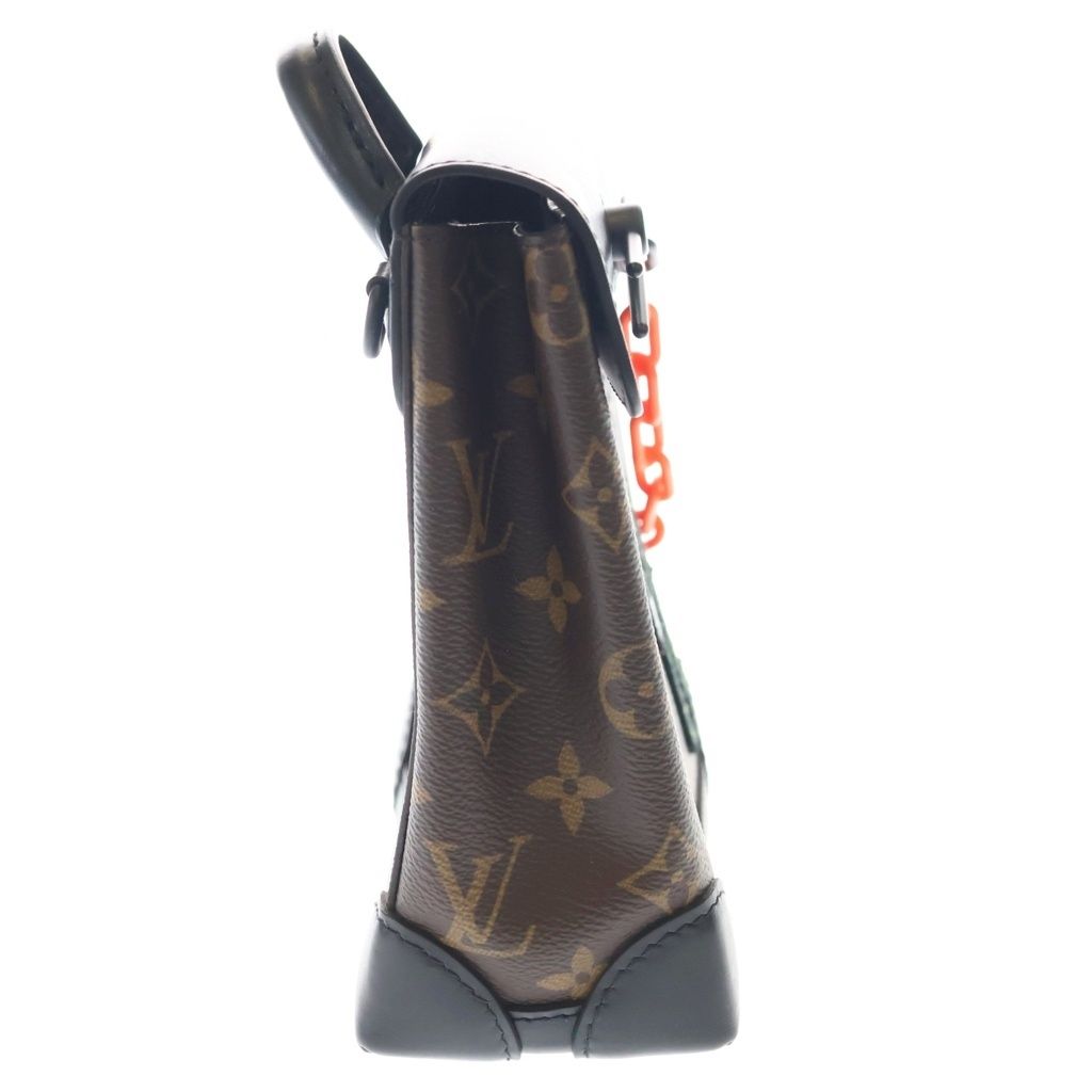 Louis Vuitton Monogram LV Friends Steamer XS Shoulder Bag Brown Black — view 3