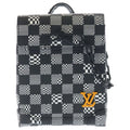 Louis Vuitton Damier Distorted Steamer XS Shoulder Bag White Black