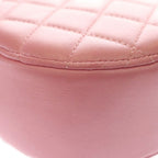 Chanel Chain Shoulder Bag Quilted CC Logo Round Cocoball Lambskin — view 6