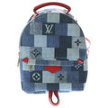Louis Vuitton Monogram Denim Palm Springs Backpack Mini Indigo