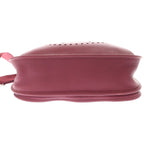 Hermes Evelyne 3 PM Rouge Ash Taurillon Clemence Leather Shoulder Bag Silver — view 4