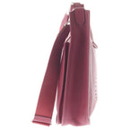 Hermes Evelyne 3 PM Rouge Ash Taurillon Clemence Leather Shoulder Bag Silver — view 3
