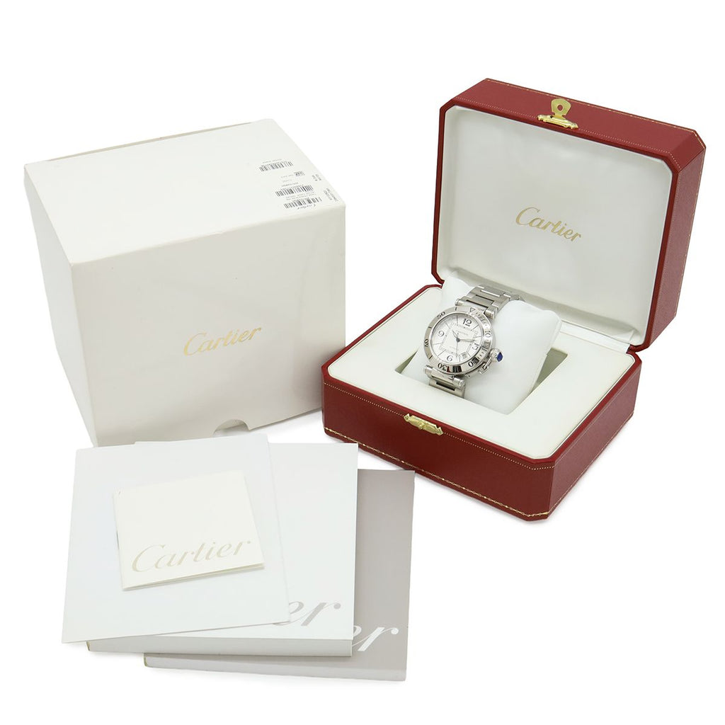 Cartier Pasha Seatimer Silver Dial Automatic Watch — view 9