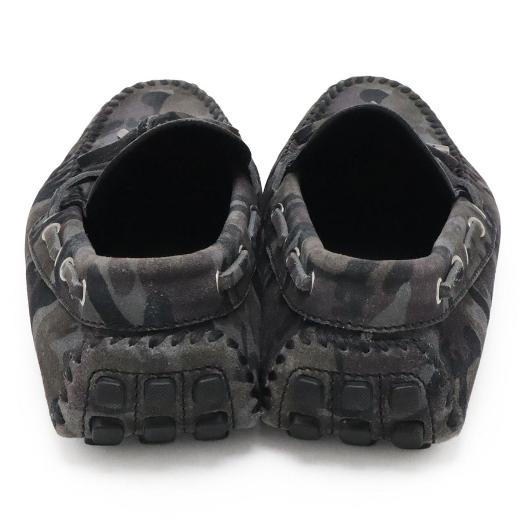 Louis Vuitton Arizona Line Driving Shoes Moccasins Slip Ons Camouflage Pattern — view 3
