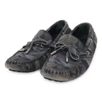 Louis Vuitton Arizona Line Driving Shoes Moccasins Slip Ons Camouflage Pattern