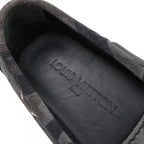 Louis Vuitton Arizona Line Driving Shoes Moccasins Slip Ons Camouflage Pattern — view 6