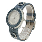 Gucci U-play Silver Dial SS Leather Quartz Watch 129.4 — view 2