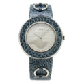 Gucci U-play Silver Dial SS Leather Quartz Watch 129.4