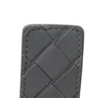 Bottega Veneta Intrecciato Belt Leather Gray — view 7