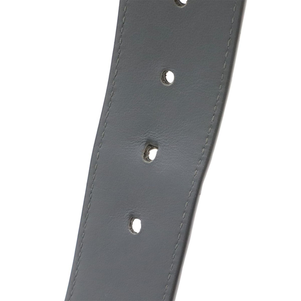 Bottega Veneta Intrecciato Belt Leather Gray — view 5