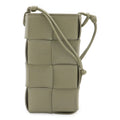 Bottega Veneta Cassette Maxi Intrecciato Shoulder Bag Pochette Phone Pouch
