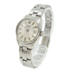 Rolex Oyster Perpetual Date Silver Dial Antique SS Automatic Watch No 28 — view 2