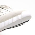 Hermes Bouncing Sneakers Logo Tartan Motif Leather White — view 6