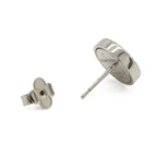 Louis Vuitton Earrings LV Sparkle Stud Metal Rhinestone One Side Only Single — view 3