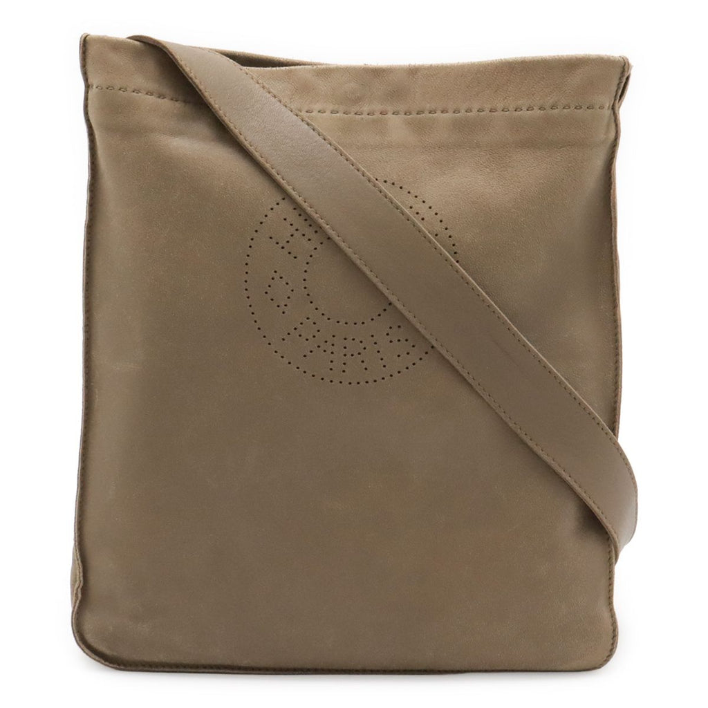 Hermes Clou de Selle Shoulder Bag Pochette Crossbody Perforated Any Milo