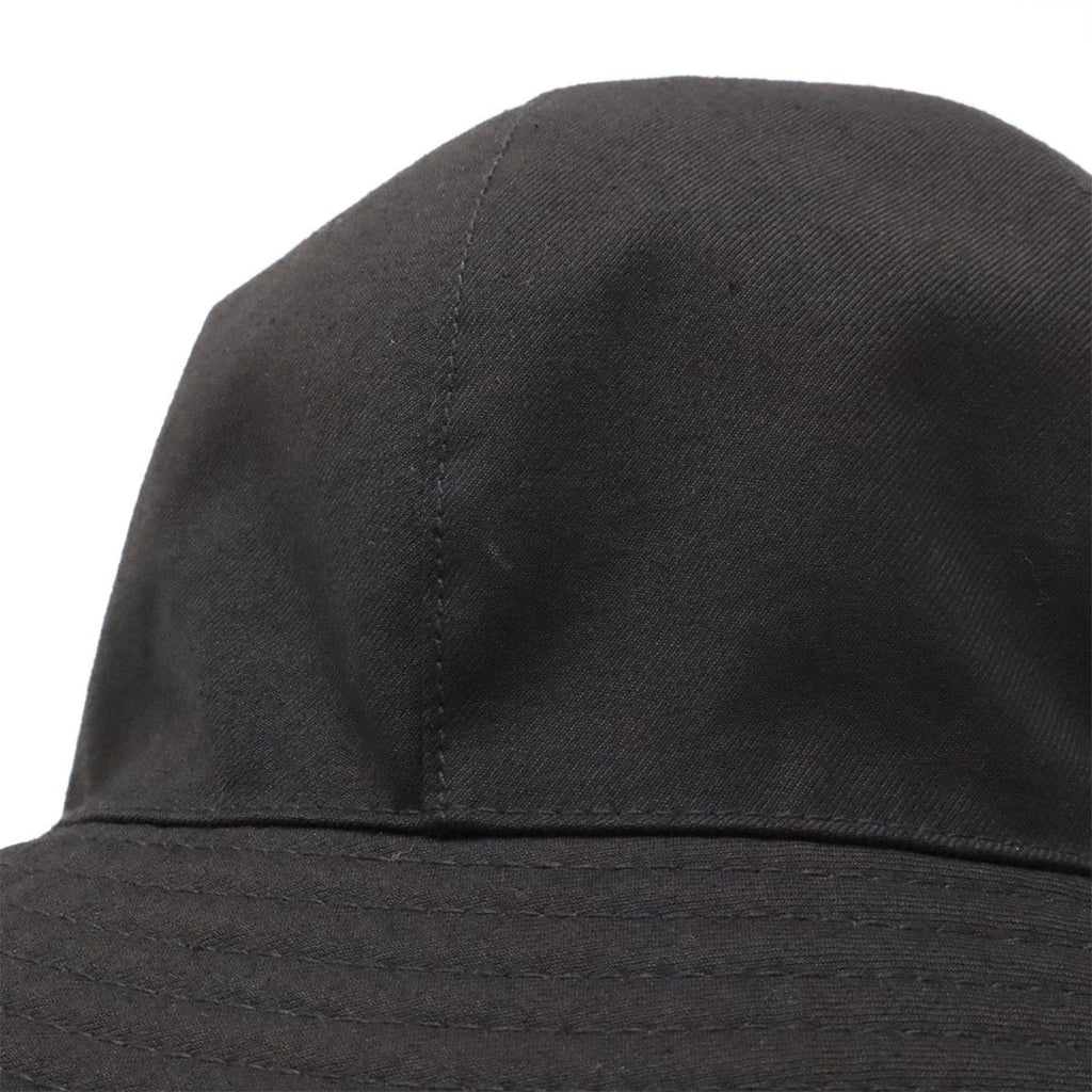 Hermes Hat Twill with Scarf 52% Polyester 28% Rayon 20% Polyurethane Black 56 — view 4